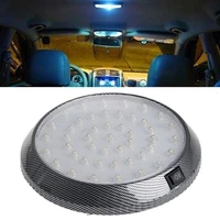 12v car vehicle 46 led interior indoor roof ceiling dome light white reading lamps 12 5 x 12 5x 2cm