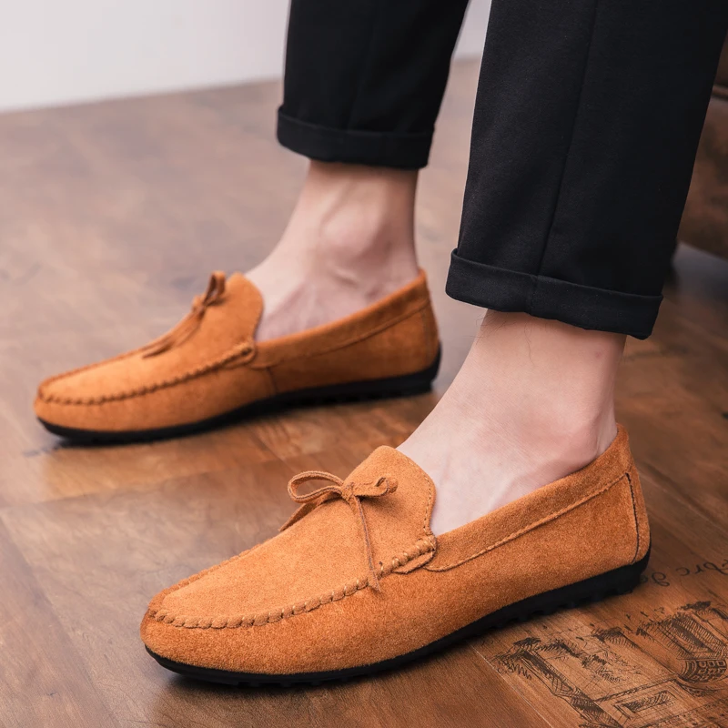 Итальянская мужская обувь Повседневные Роскошные Брендовые мужские лоферы