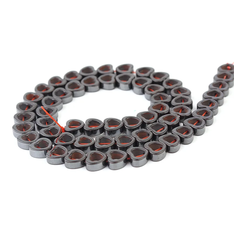 _ Бусины ручной работы ожерелье браслет ювелирные изделия из гематита