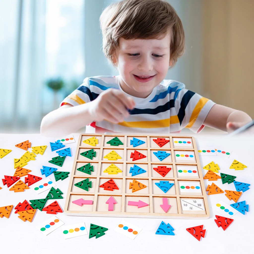 

Sensory Matching Game Toys Thinking Brain Teaser Kids Fine Motor Skill Gift