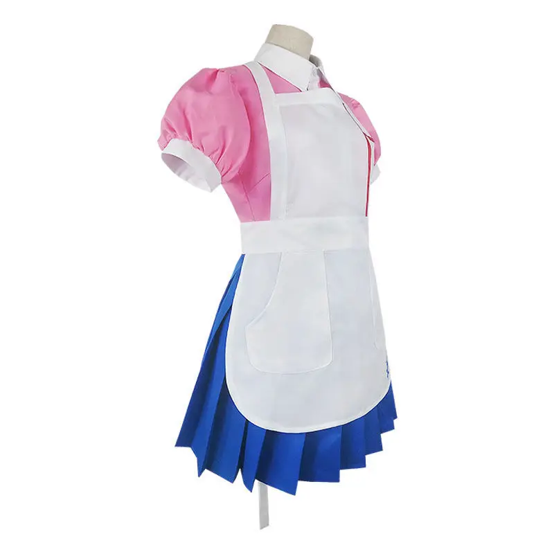 Danganronpa Mikan Tsumiki Косплэй костюм для косплея данганронпа Уганда 2 Хэллоуин карнавал