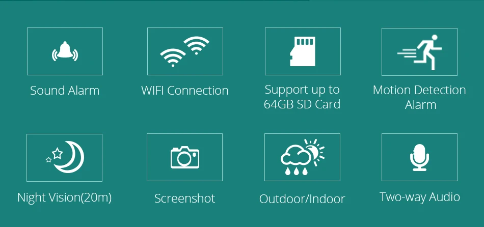 KERUI видеонаблюдения CCTV wifi камера HD 1080P наружная Водонепроницаемая инфракрасная камера ночного видения безопасности Видео IP камера