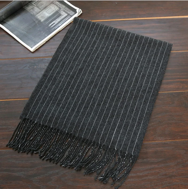 2020 Autumn And Winter Men Scarves Korean Men's Fringe Foulard Femme Thickened And Versatile Cashmere Scarf Bib
