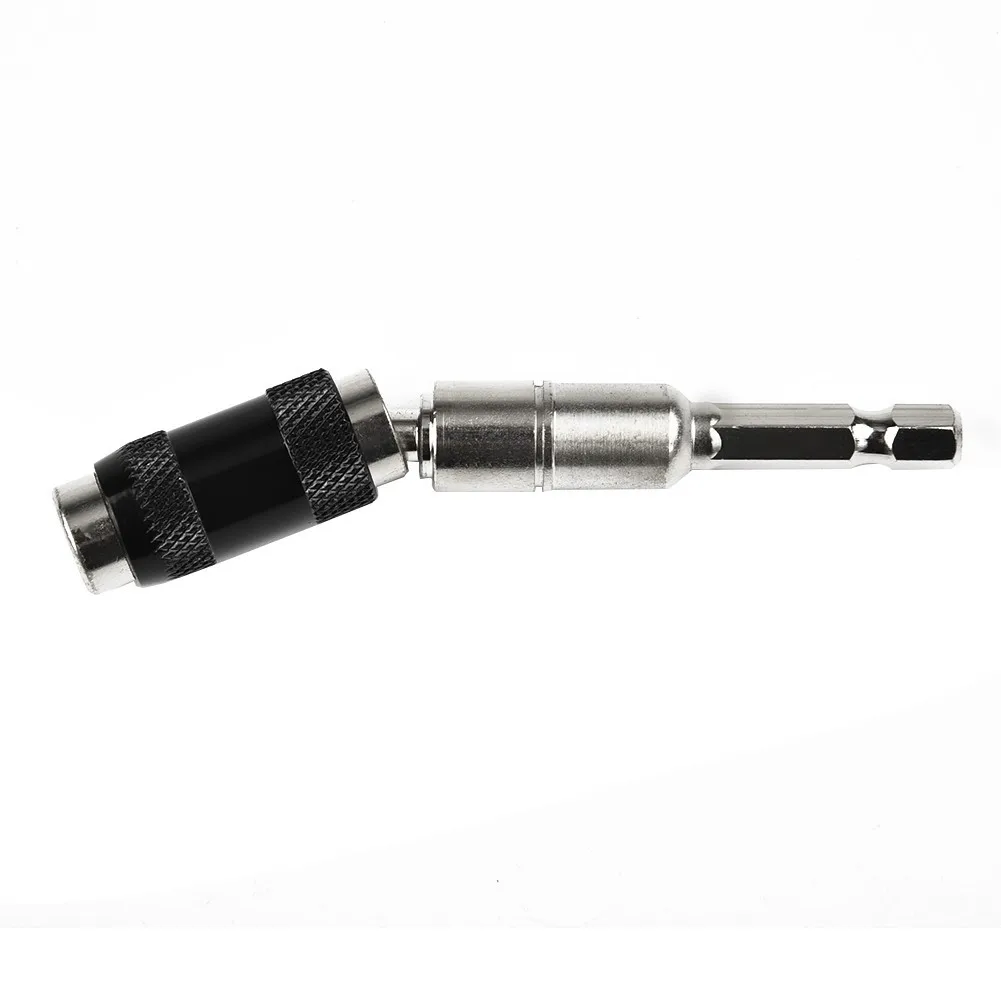 

2Pcs Silver Steel Impact Pivoting Drill Bit Tip Magnetic Screw Bits Are Qualified For Impact-Free 88mm Carbon Steel Tool Part