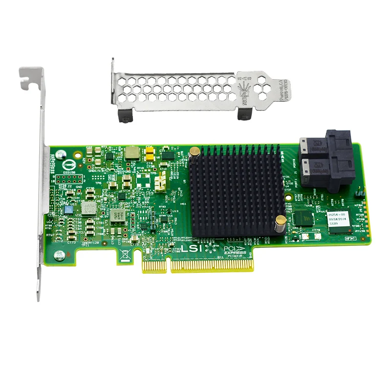 Broadcom Mega RAID контроллер 9341 8I Совершенно новый с розничной упаковкой SFF8643 * 2 8 портов