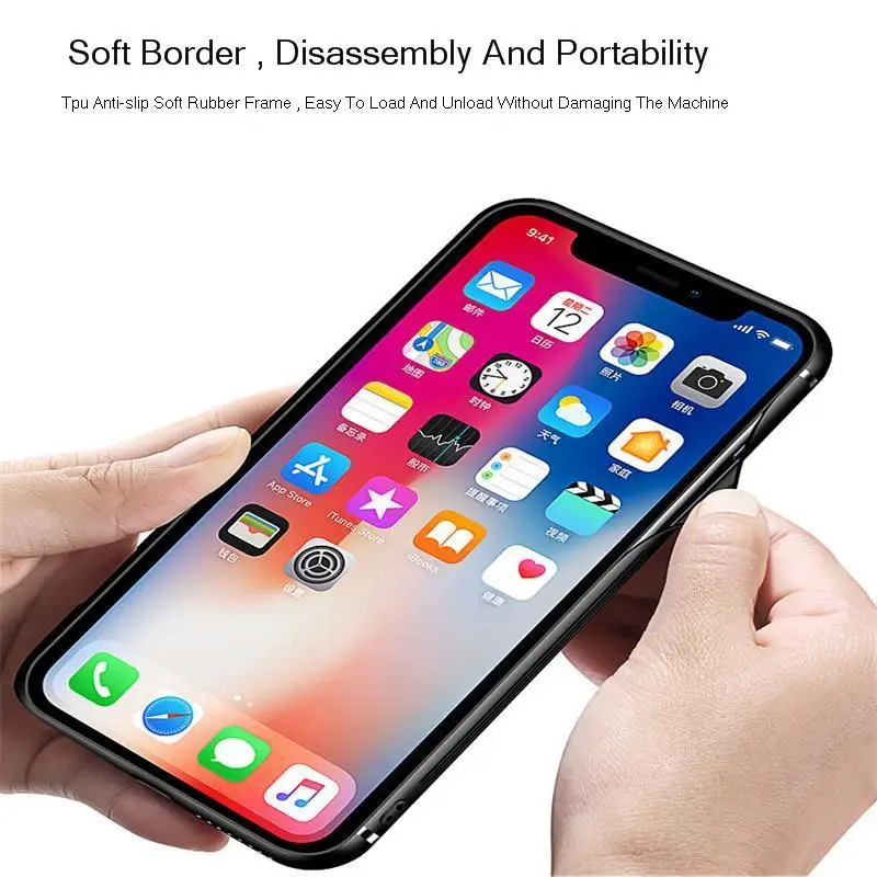 Хит продаж оцинкованный край закаленное стекло бизнес досуг мобильный телефон