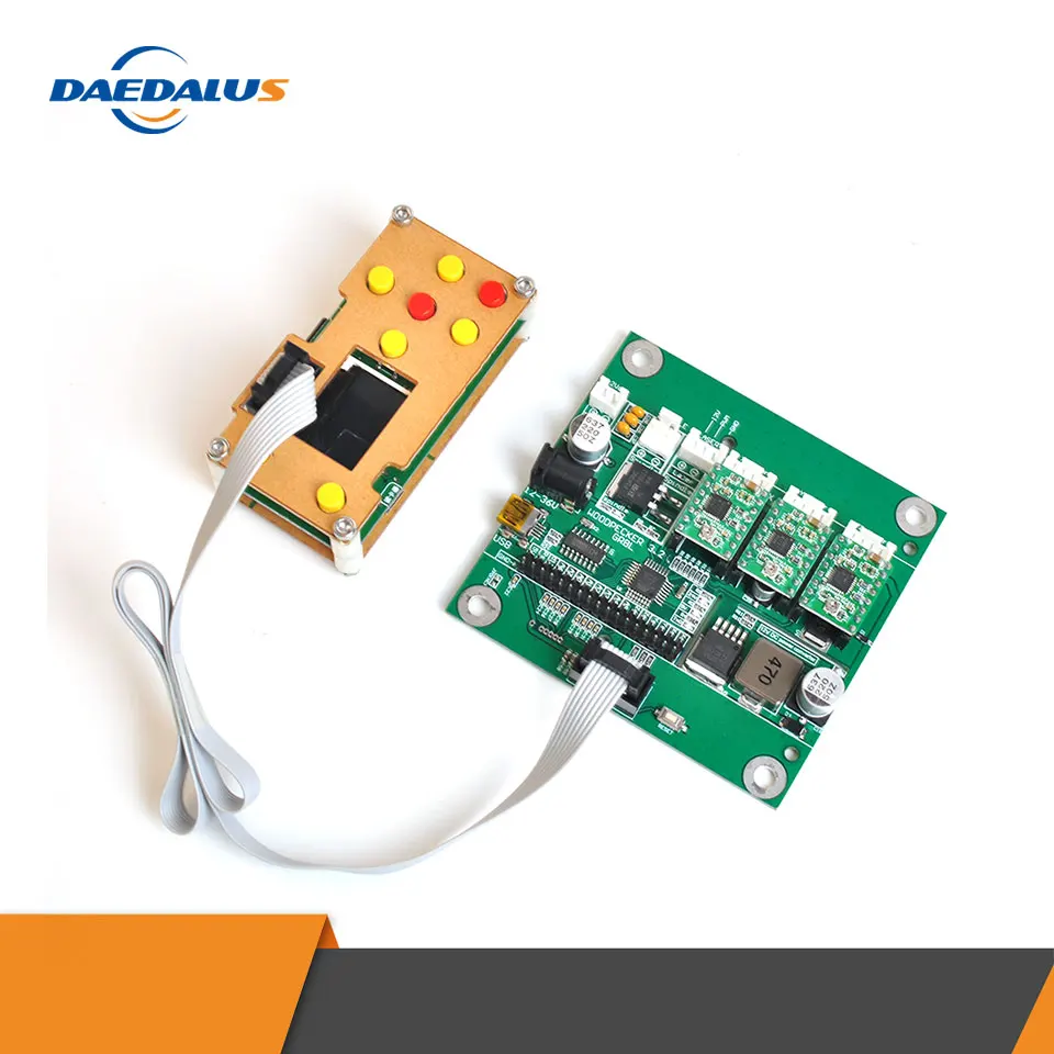 3 оси GRBL автономная плата контроллера USB ЧПУ Плата экрана контроллера для мини DIY 1610/3018 CNC лазерный гравер машина