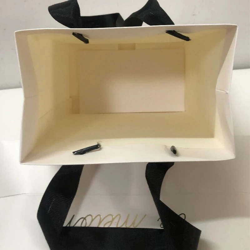 100 шт. Пользовательский логотип женская сумка высокое качество 230gms толстые