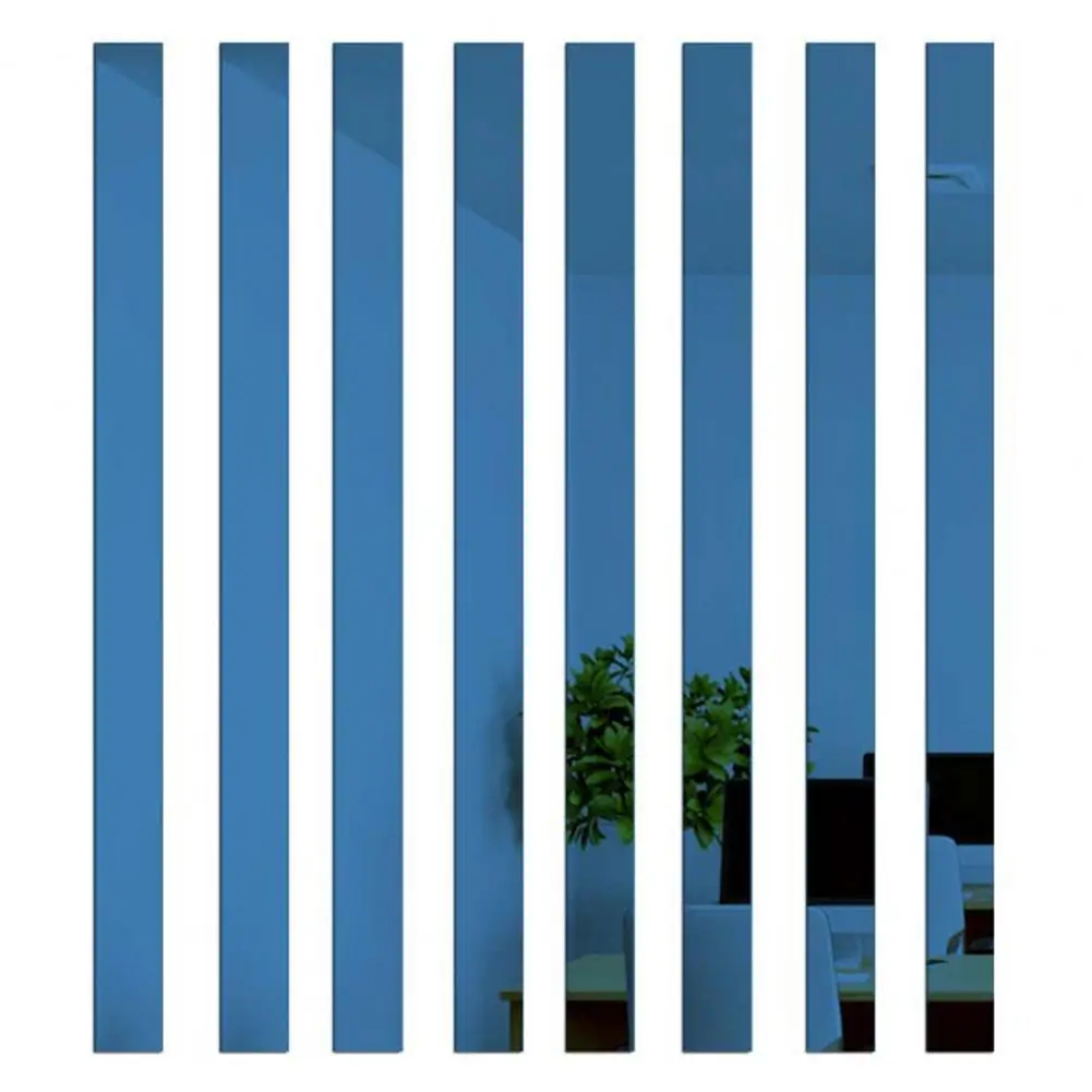 

10Pcs Wall Sticker Eco-friendly Punch Free Acrylic Durable Lightweight Removable Decal Home Mirror Surface Wall Sticker