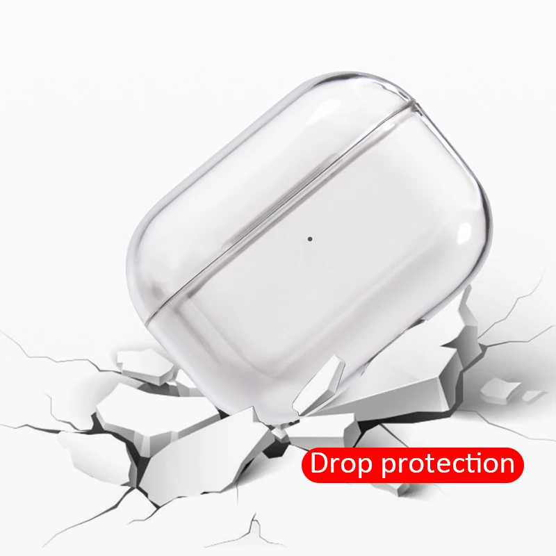 Чехол для Airpods Pro симпатичный чехол наушников прозрачный Apple Airpod беспроводной