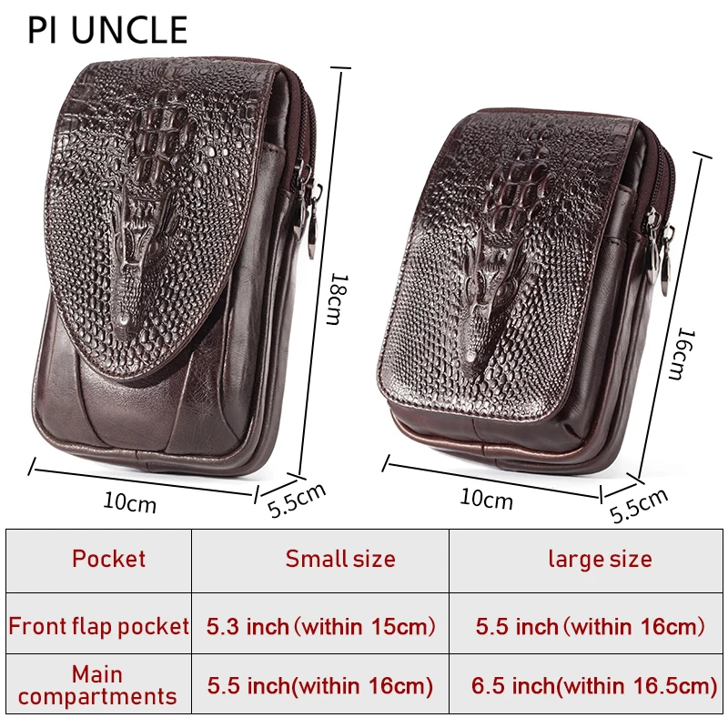 Поясная Сумка из натуральной кожи для мужчин мобильный телефон Летняя Пляжная