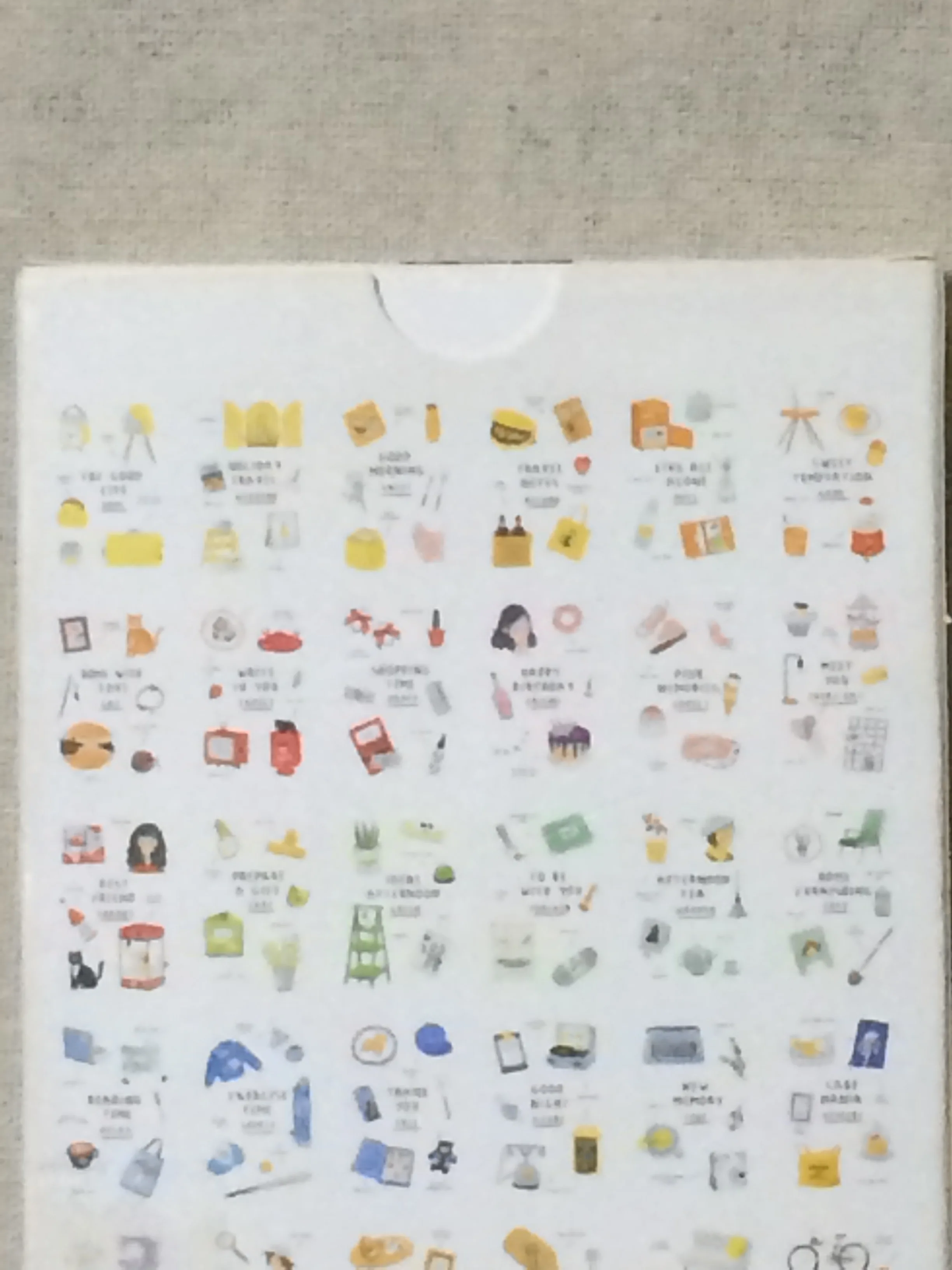 

143mmx93mm happy meal paper postcard(1pack=30pieces)