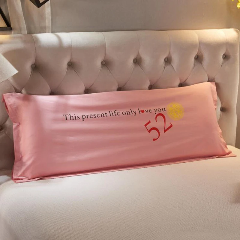 Домашняя двойная длинная наволочка для подушки хлопковая с рисунком королевской