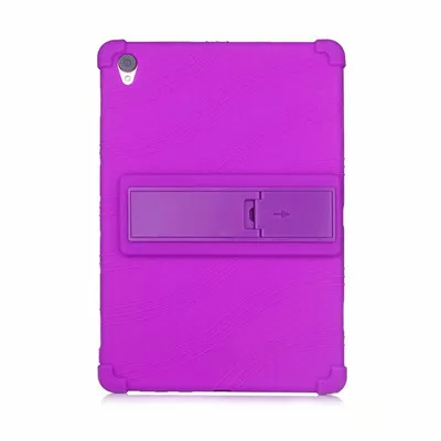Purple Силиконовый чехол для huawei Mediapad M6 10,8 VRD-L09 мягкий чехол-подставка для Medipad M6 Pro Funda чехол Защита всего тела - Цвет: Purple