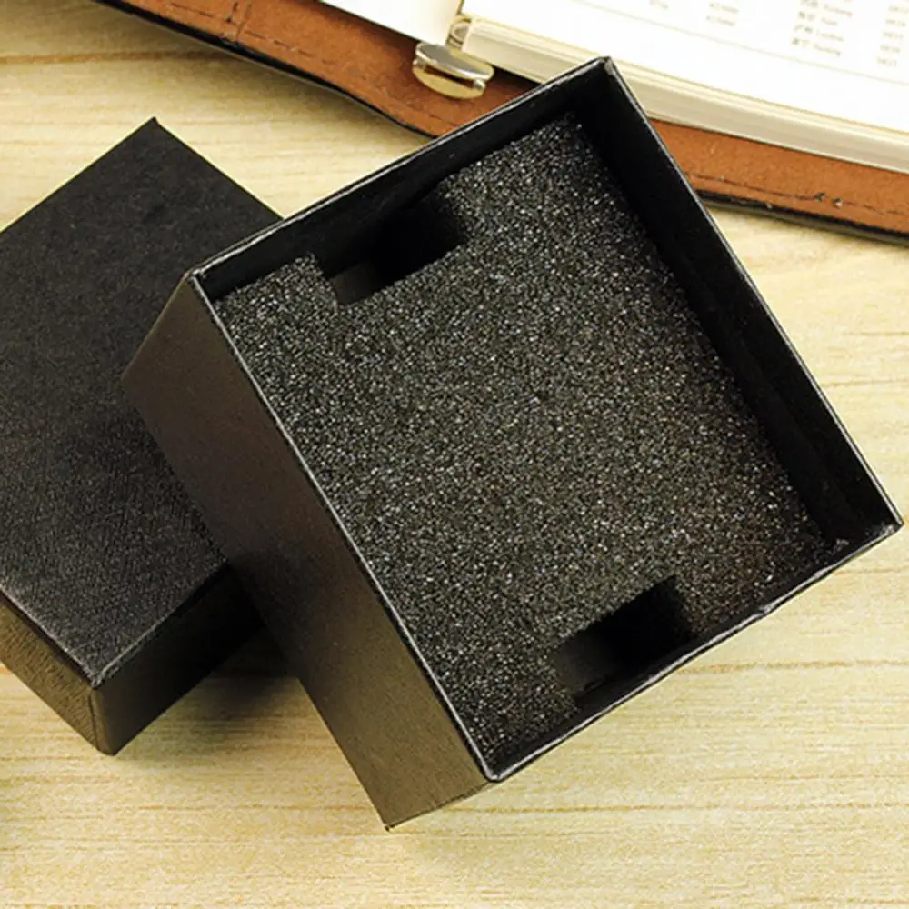 Квадратная Пылезащитная коробка для часов дисплей браслет ювелирных изделий