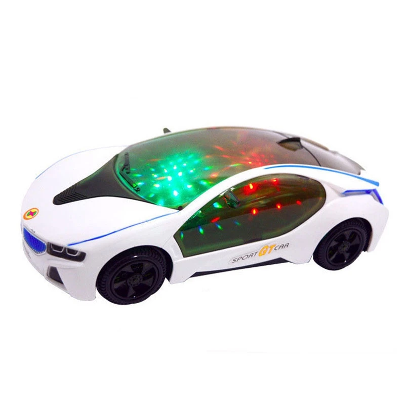 

Музыкальный Электрический автомобиль со светодиодной подсветкой, модель спортивного автомобиля, детские игрушки, игрушки с автоматически...