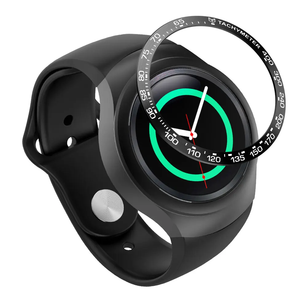 Color B1 Кольцо для samsung Galaxy Watch 42 мм Ringke циферблат Рамка Стиль рамка чехол Защита для samsung gear S2 SM-R720 R720 чехол s - Цвет: Color B1
