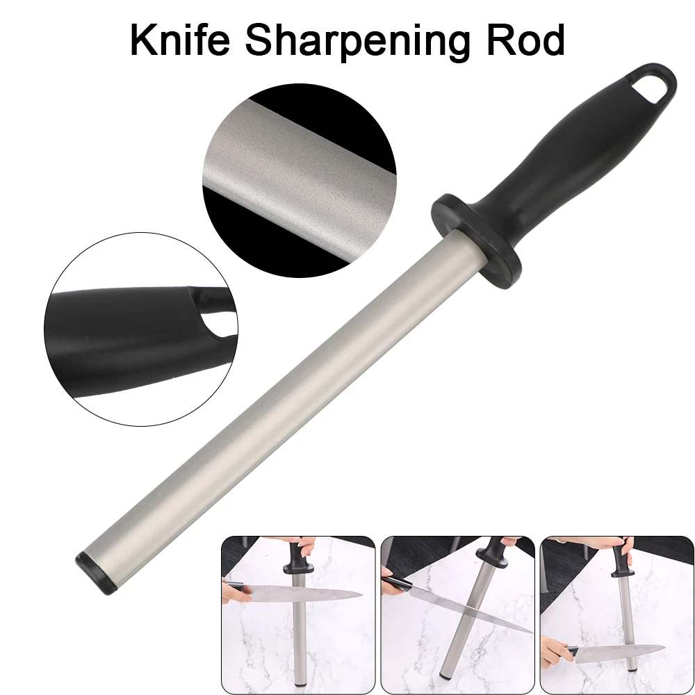 

Professional Chef Knife Sharpener Diamond Kitchen Knife Sharpening Rod Shears and Scissors Sharpening Stone