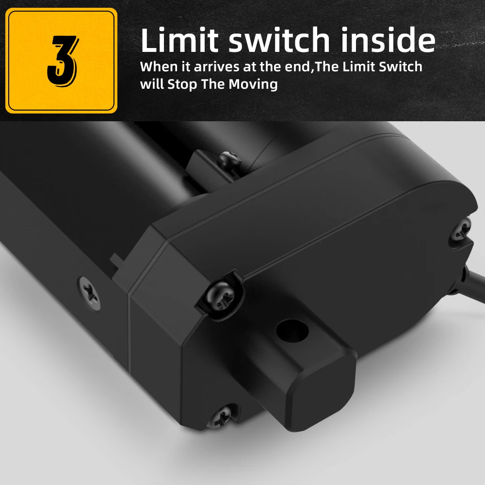 Линейный привод электродвигатель постоянного тока 12 В с линейным приводом