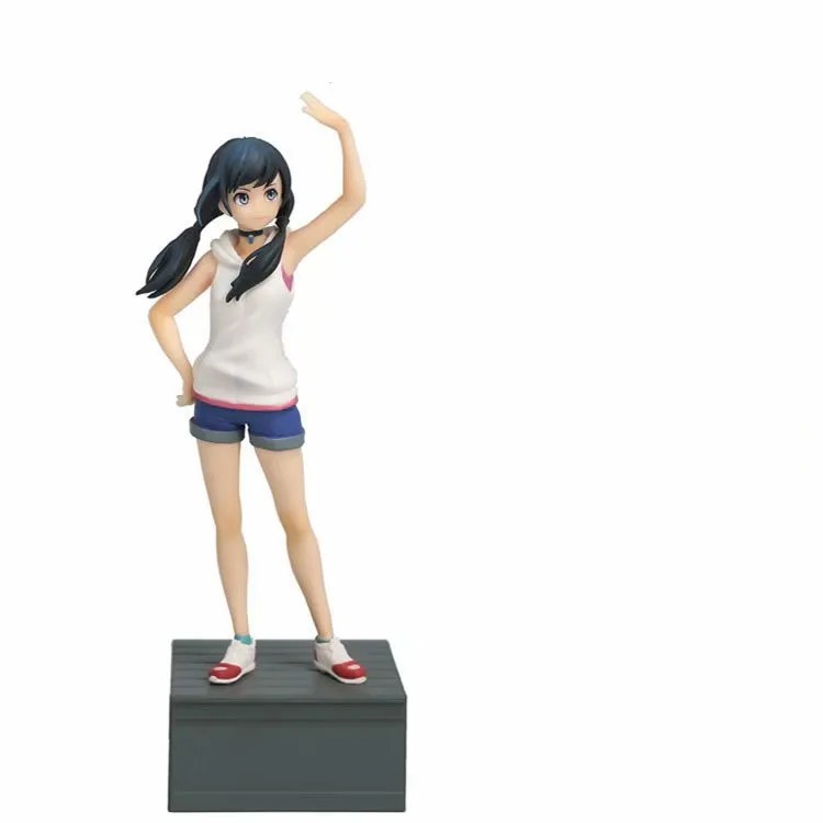

Anime Weathering With You Morishima Hodaka Amano Hina PVC Action Figure Collectible Model Doll Toy 13~19cm