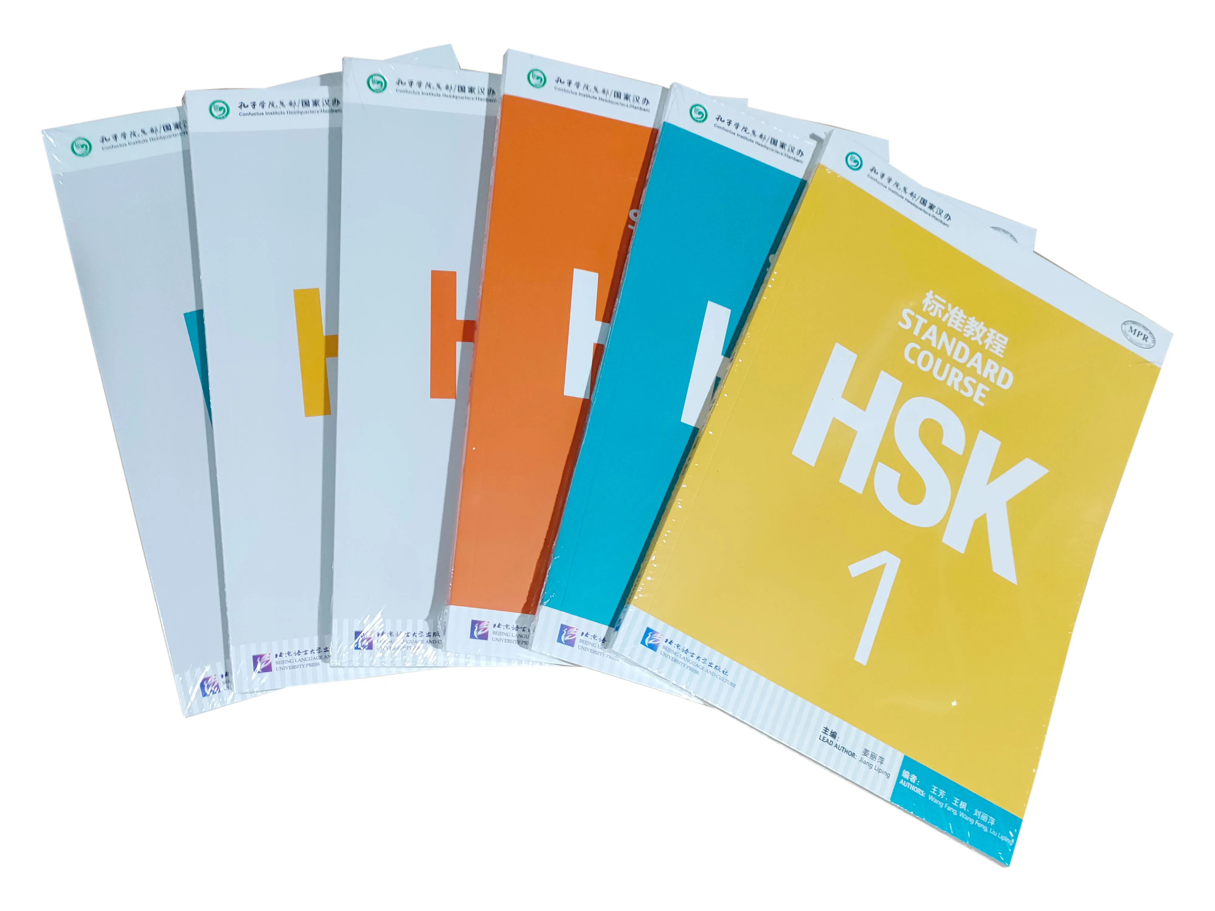 Стандартный HSK курс 1 + 2 3 HSK123-3 учебника (китайское и английское издание) |