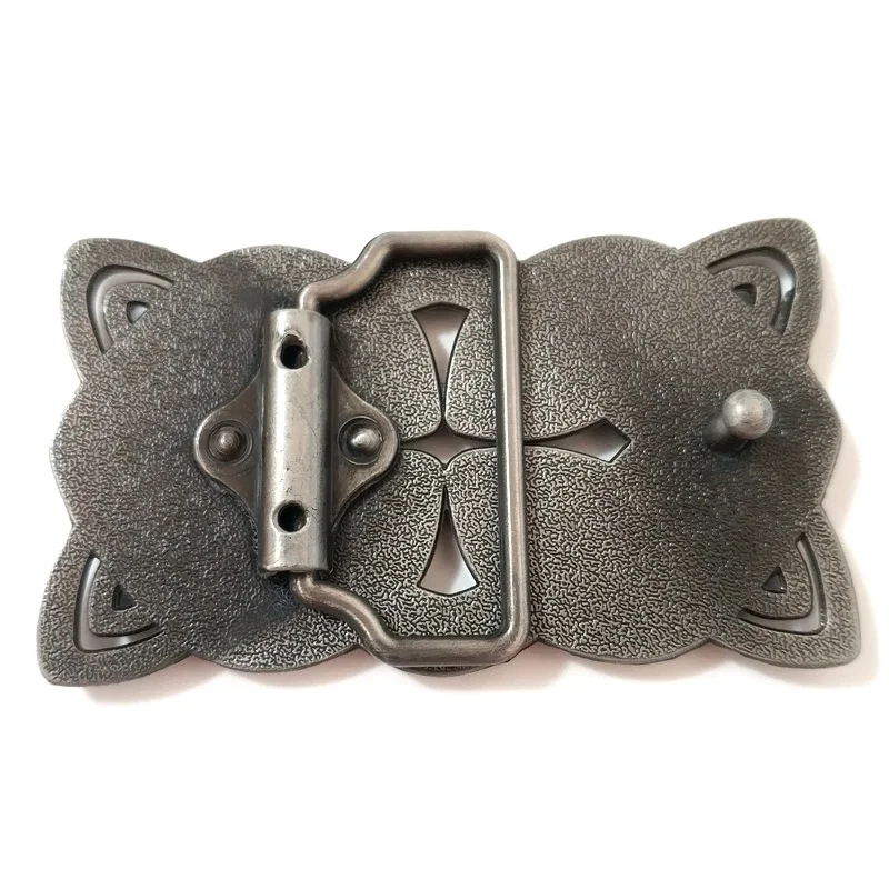 Классическая мужская металлическая пряжка с узлом в западном стиле модные