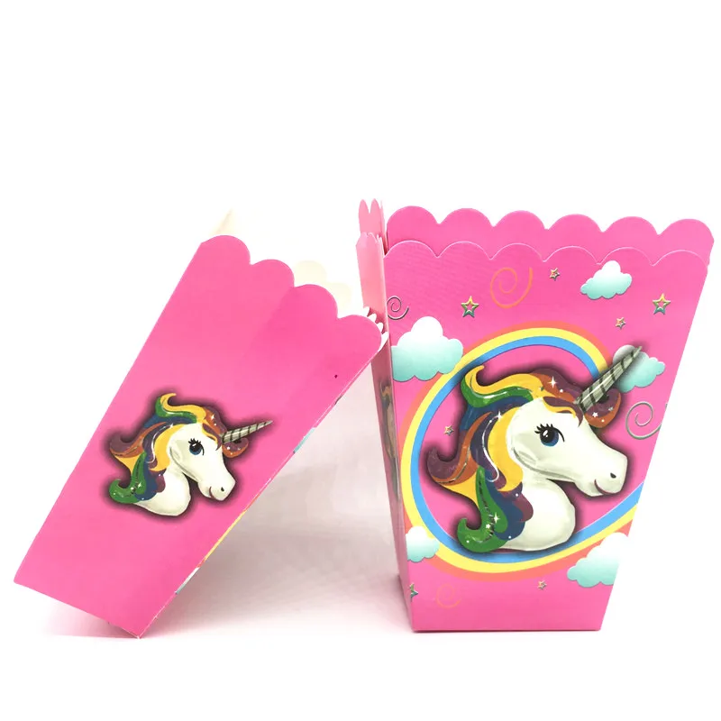 

115/145 pcs Unicorn Theme For 10 People Birthday Party Decorations Supplies Christmas Invitation Card Disposable Tableware Sets