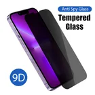 Закаленное стекло с защитой от шпионов для iPhone, защитная пленка для iPhone 13, 12, 11 Pro Max Mini, XR, XS Max, X, SE2020, 6, 7, 8 Plus, 3 шт.