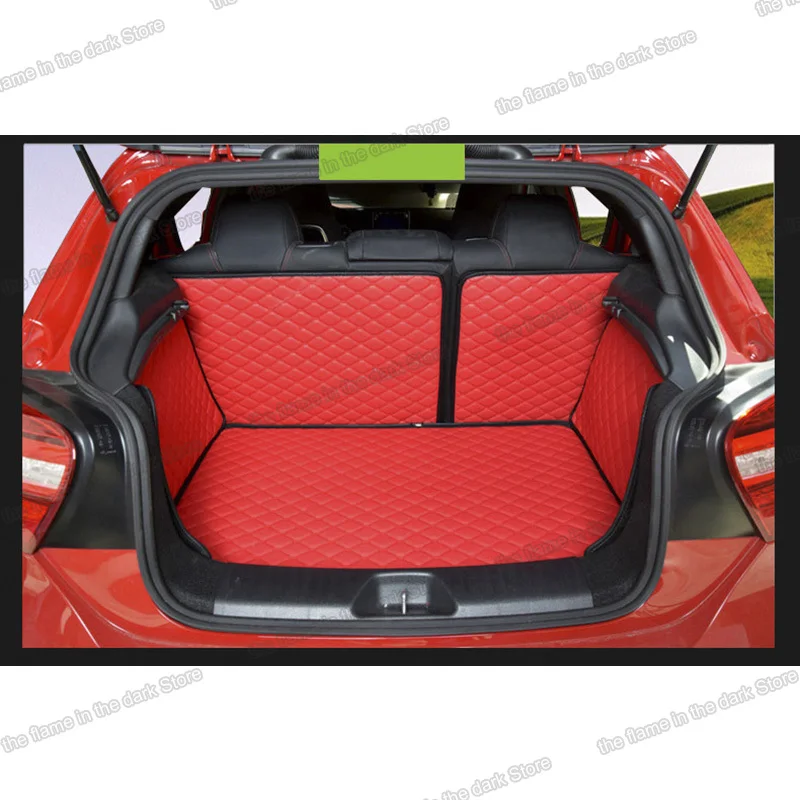 Lsrtw2017 кожаный коврик для багажника автомобиля груза чехол mercedes benz A180 A200 A260 A45 AMG 2013