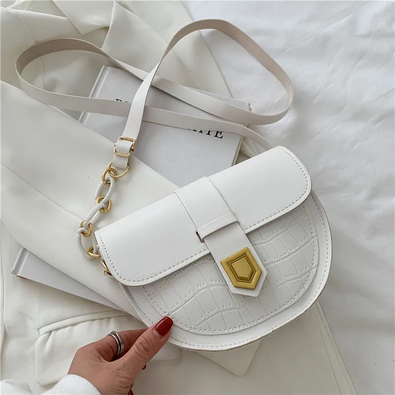 

Простая мини-сумка в стиле ретро, женская сумка, новинка 2021, модная текстурная сумка на плечо с цепочкой, сумка-мессенджер, простая женская с...