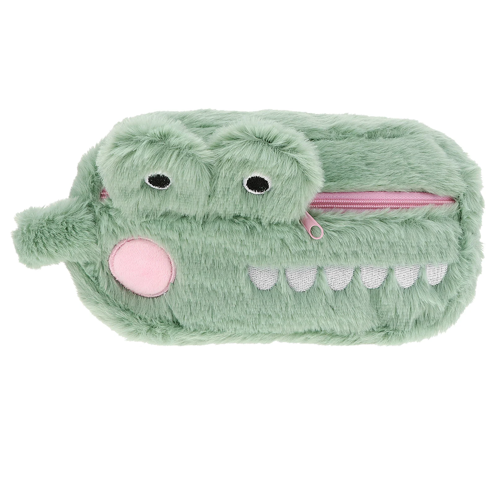 

1Pc Lovely Cartoon Plush Pencil Case Pen Container Stationery Bag for Students