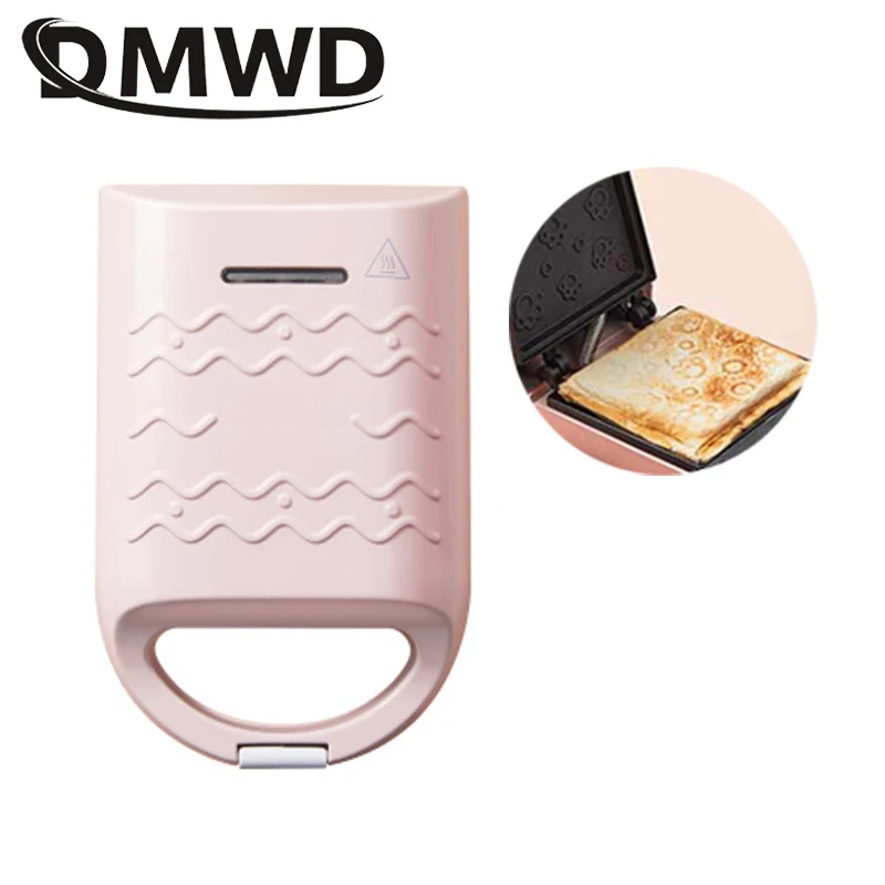 DMWD электрический тостер сковорода для выпечки хлебопечка маффинов машина