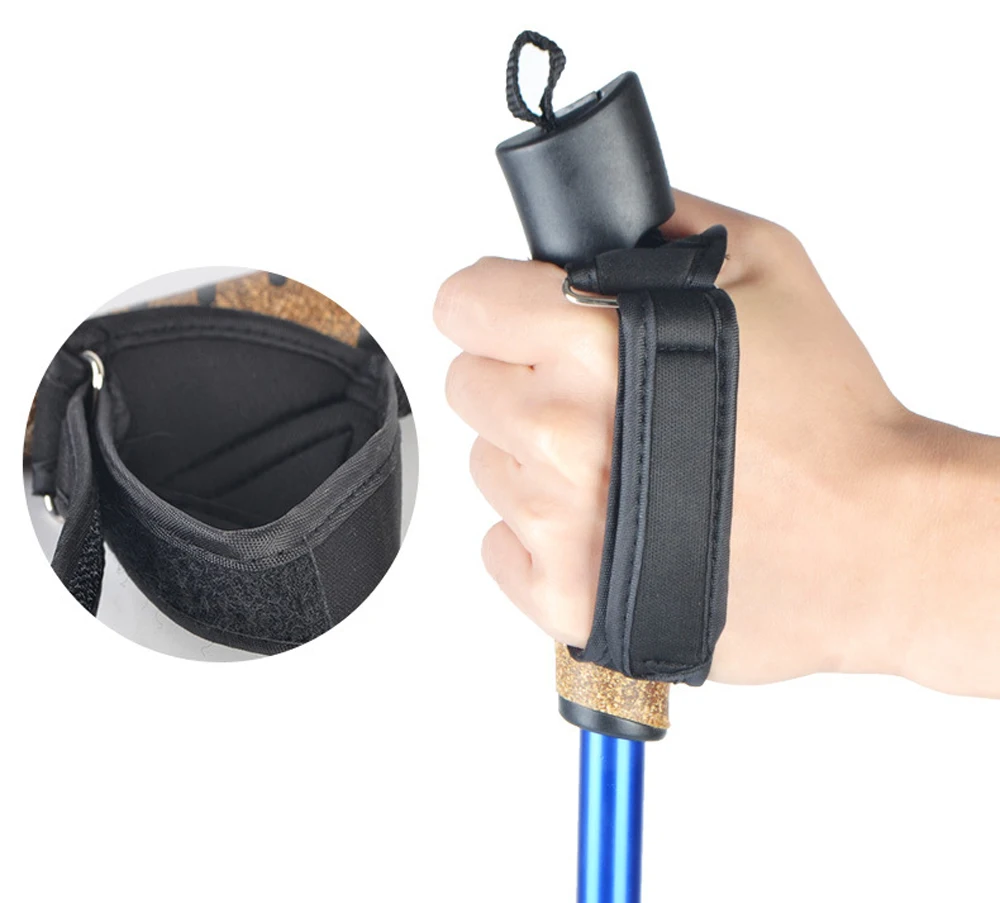 Bengalas de Caminhada Lote Nordic Acampamento Caminhadas Alumínio Ajustável Telescópica Alpenstock Trekking Pole Walking 2 Pçs - 4 Esporte e Lazer