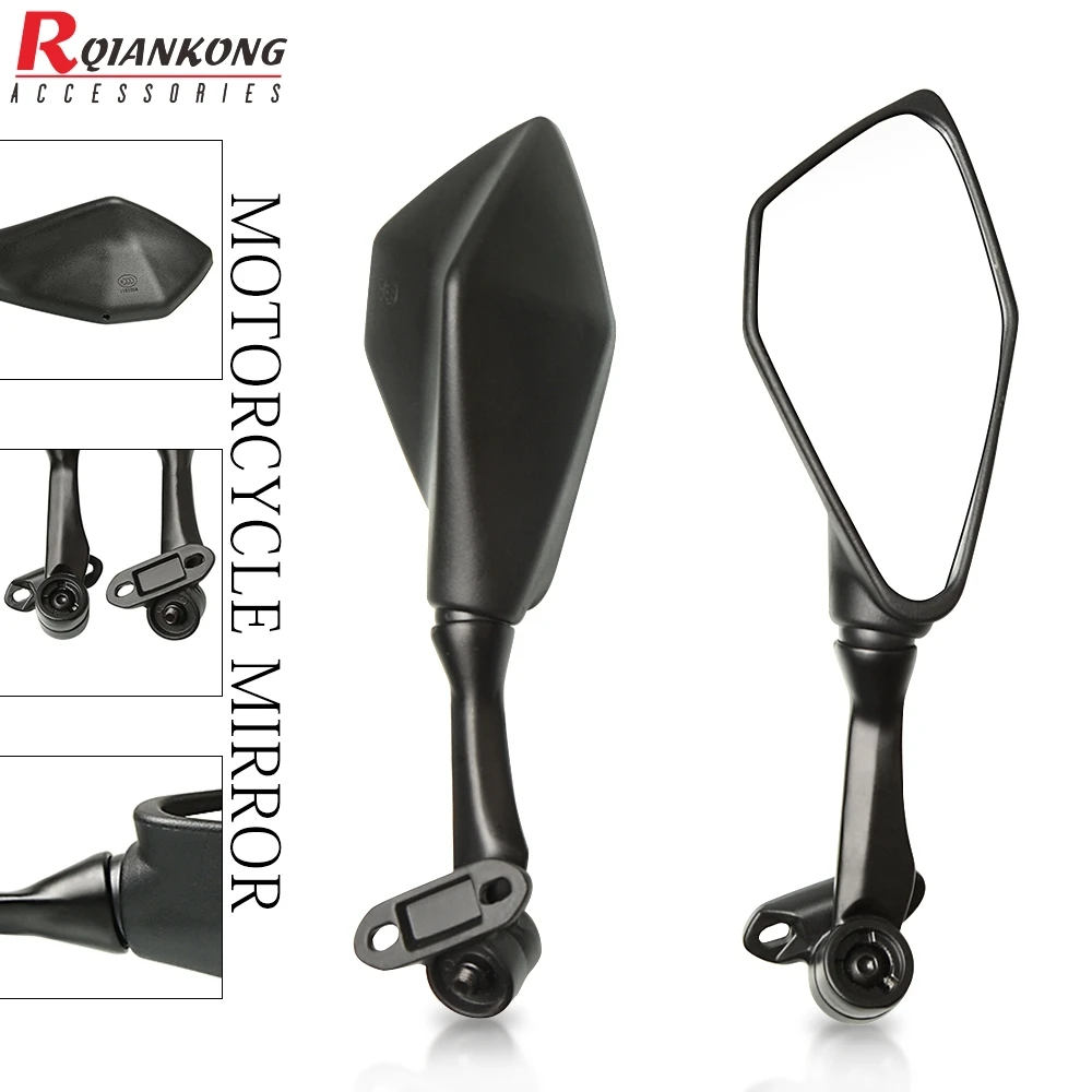 Универсальные мотоциклетные алюминиевые зеркала заднего вида аксессуары