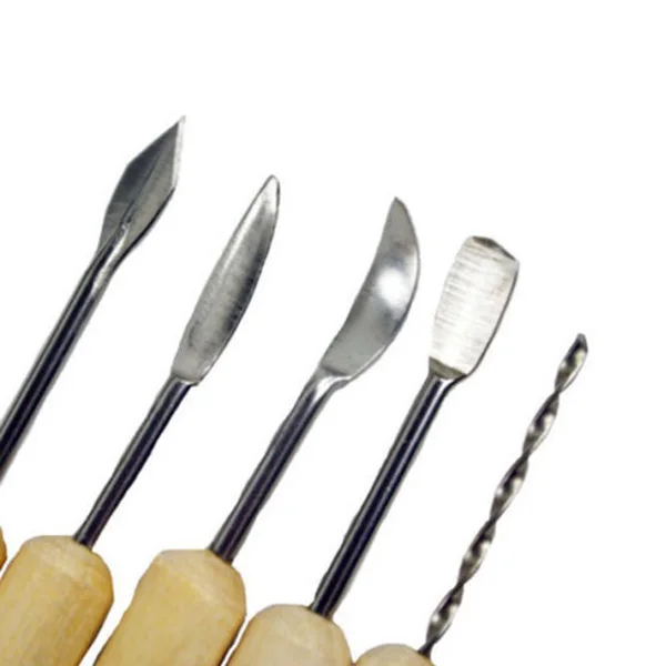 

14Pcs/Set Pottery Clay Sculpture Sculpting Carving Modelling Ceramic Hobby DIY Tools Kit Modeling Carved Smoothing Wax Kit