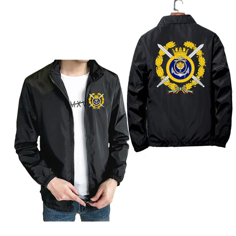 Куртка бомбер мужская зимняя с принтом в стиле милитари|Мужские куртки| |