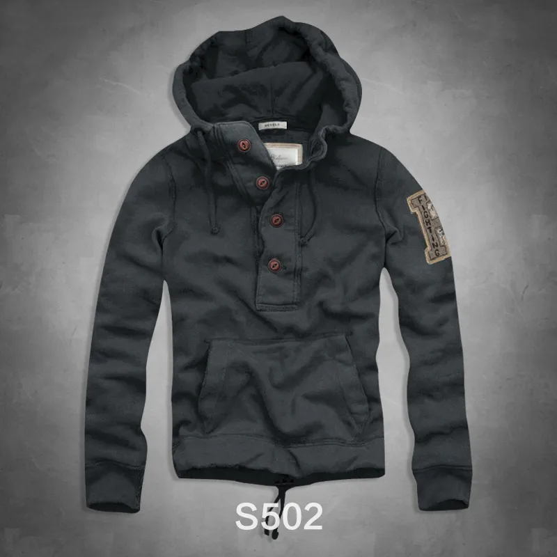 S502 dark grey Amercoast, мужские толстовки, осенняя куртка, спортивный костюм, верхняя одежда, пальто с капюшоном, мужская толстовка с длинным рукавом, Повседневная тонкая спортивная одежда - Цвет: S502 dark grey