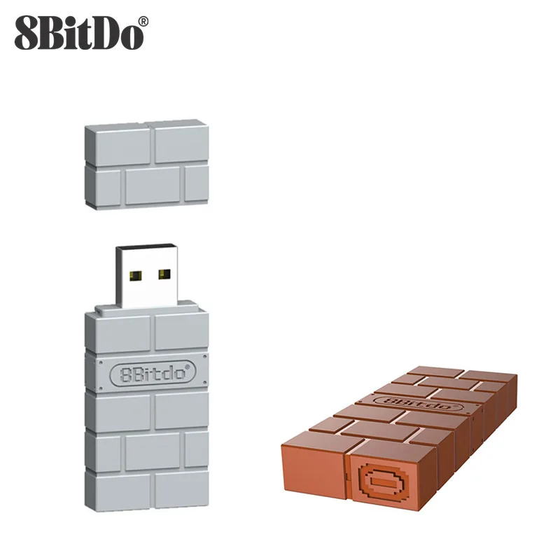 Verkaufen 10 Teile/los 8Bitdo Drahtlose Bluetooth USB Adapter Empfänger Für Windows Mac Raspberry Pi Schalter Unterstützung PS3 Xbox Einem Controller