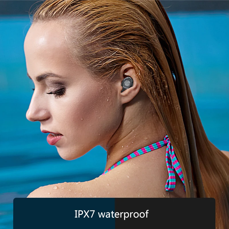 Сенсорные V8 беспроводные наушники Bluetooth 5 0 TWS гарнитура HIFI мини спортивные для