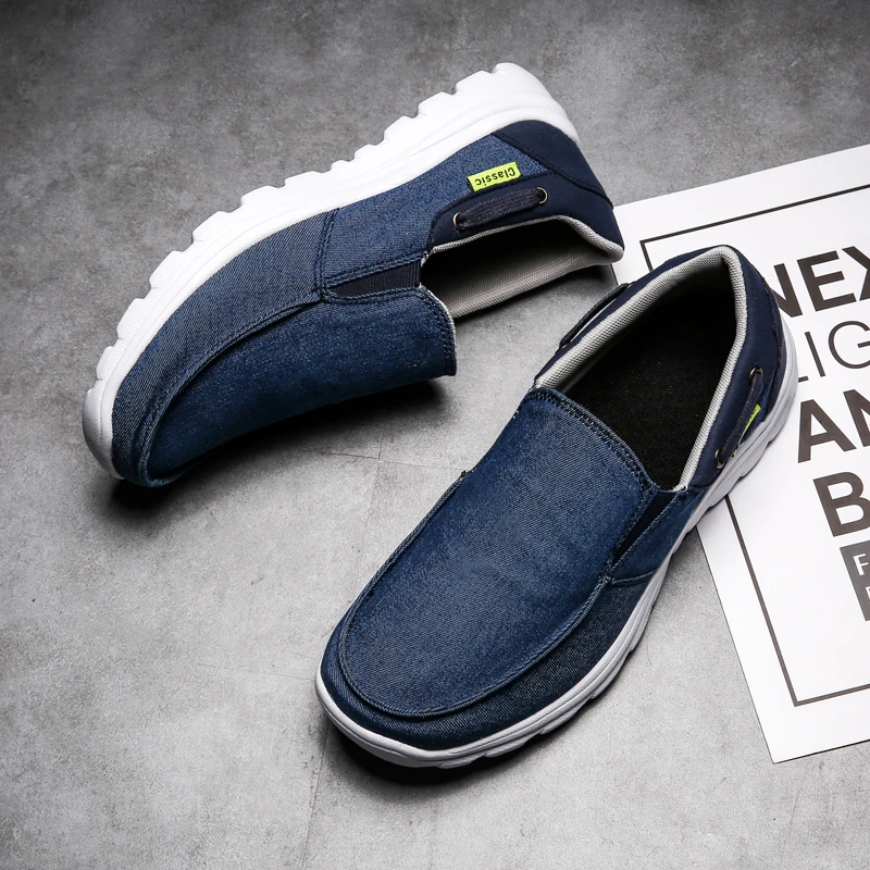 

YWYGMZ Men Casual Shoes Light Loafers Sneakers 2019 New Fashion Canvas Shoes Comfortable Men casual Shoes Zapatos Casuales Shoes