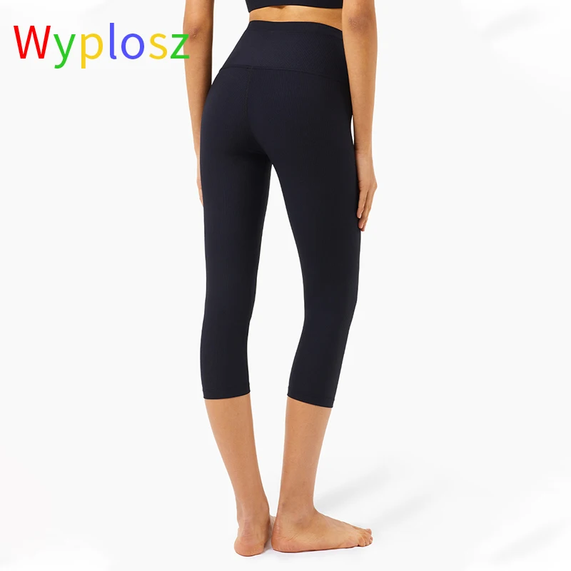 Wyplosz Yoga Pants For Women Seamless Tight Fitness Leggings High Waist Elastic Runing Sports Hip Gym Compression Color Matching