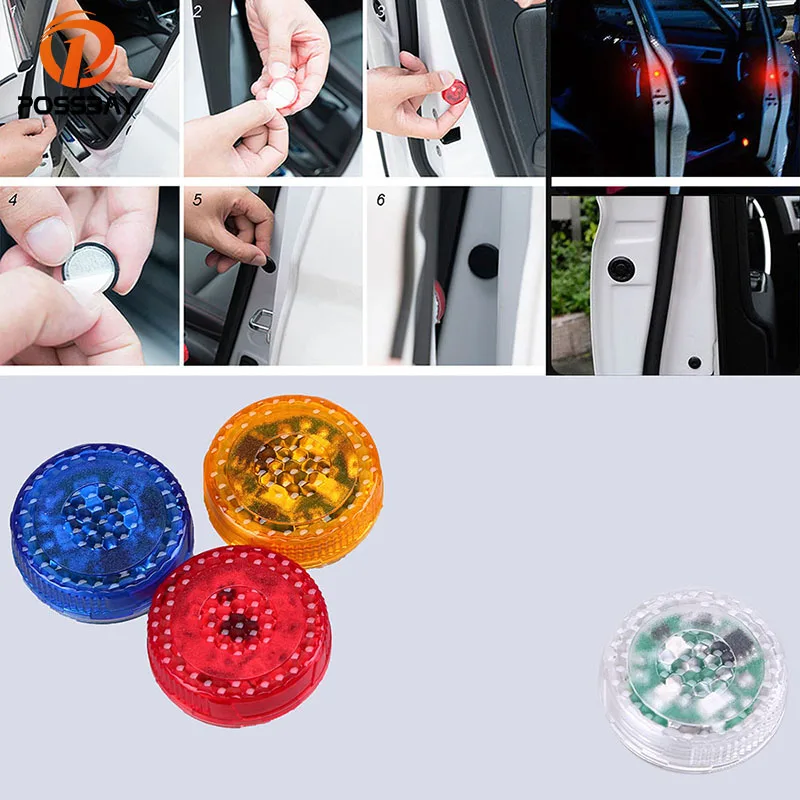 Светодиодная сигнальная лампа POSSBAY для открывания автомобильной двери