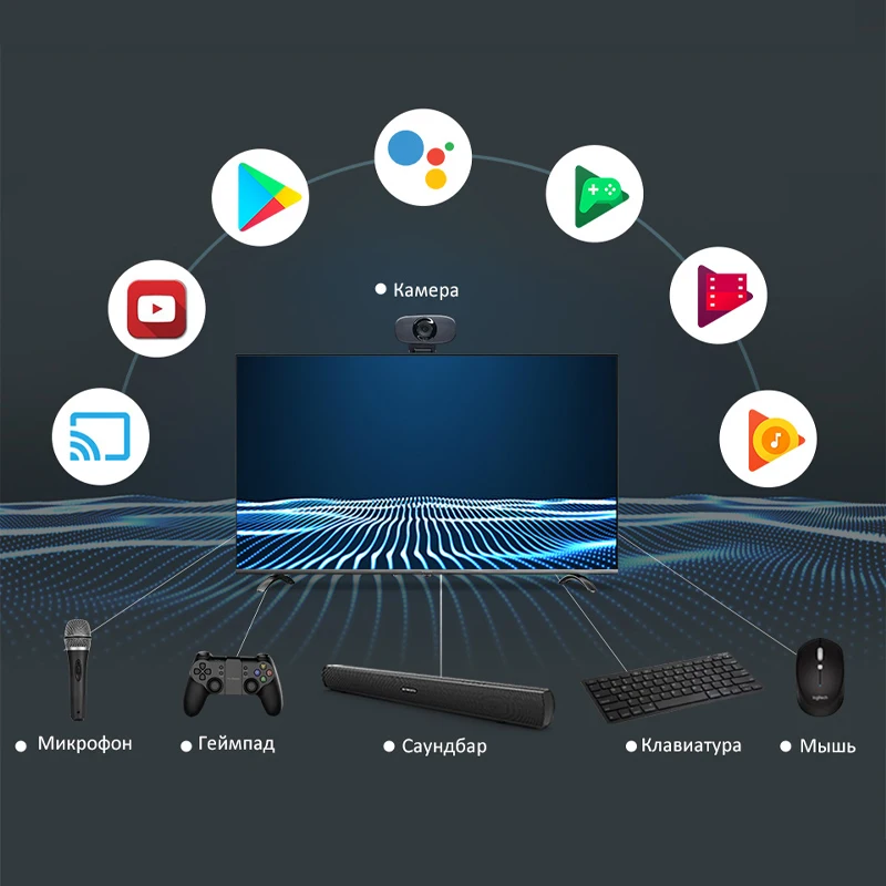 Телевизор 50 дюймов Skyworth 50Q20 4K Ultra HD AI smart tv Android 9 0 5055InchTv MOLNIA|Телевизоры| |