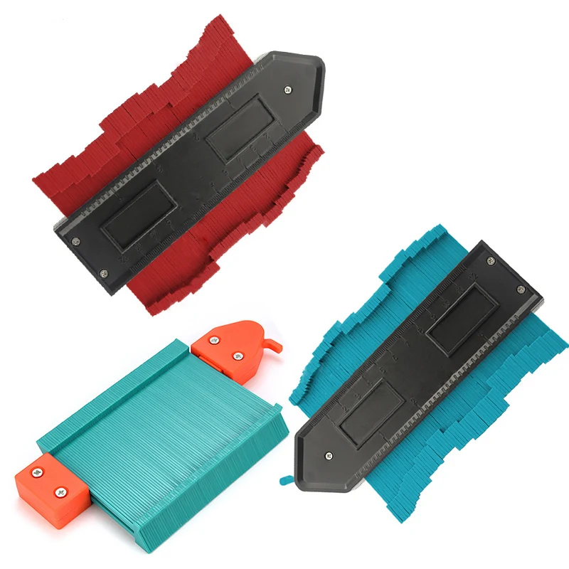 Contour Gauge 5/10inch Plastic Profile Copy Irregular Shaper Ruler Duplicator General Tools | Инструменты