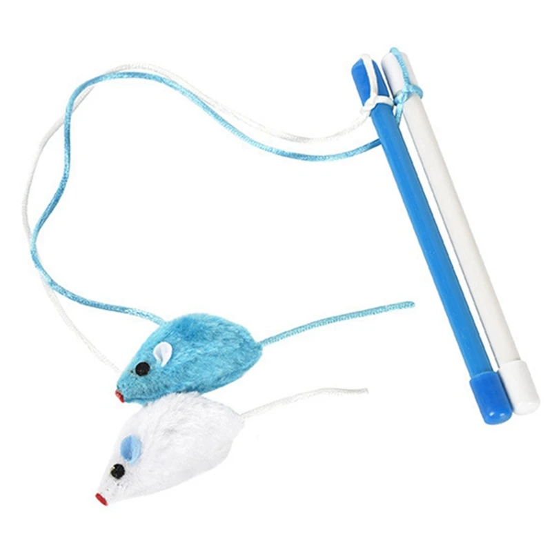 

Cat Interactive Wand Funny Plastic Kitten Teaser Wand Cat Play Wand With Pendant Pet Suppliy Cat Play Wand With Feather Toys