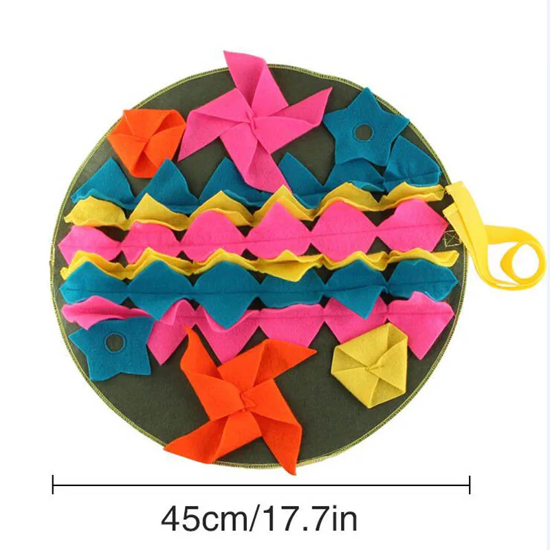 Коврик для обнюхивания домашних животных моющийся коврик обучения собачьим