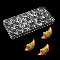diy 3d food grade pc chocolate mold bakeware polycarbonate candy chocolate mould jelly tray baking pastry tool