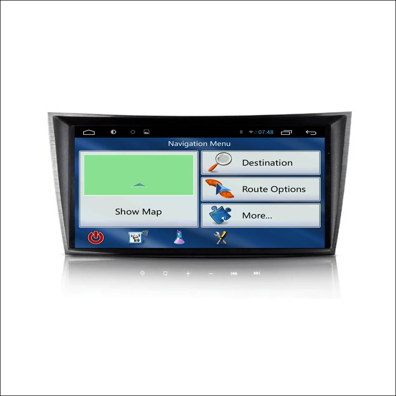 YESSUN Android большой автомобильный dvd-плеер с экраном для BENZ E class W211 2002 ~ 2008 стерео