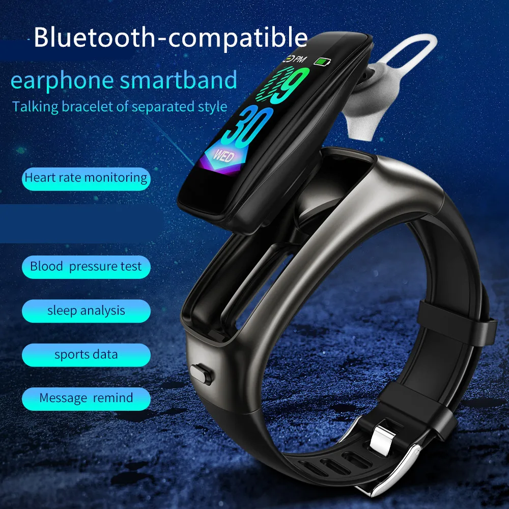 Умный Браслет измеритель физических упражнений шагомер измерение артериального