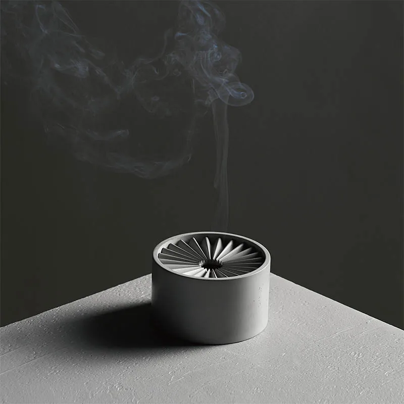 

Concrete Aromatherapy Box Silicone Mold Diy Cement Aromatherapy Oil Candlestick Mold Creative Design Simple Ornaments Molds